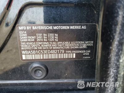Zdjęcie 12 z 12 samochodu: 2014 BMW 535 I VIN:WBA5B1C53ED482179 - miniatura