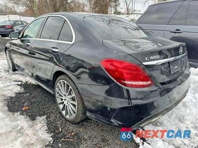 Drugie zdjęcie samochodu z przodu: 2015 MERCEDES-BENZ C 400 4MATIC VIN:55SWF6GBXFU027461 - miniatura