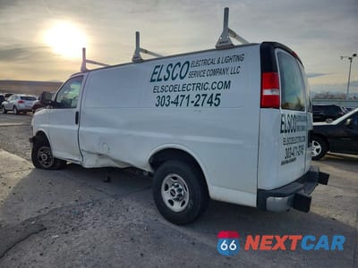 Drugie zdjęcie samochodu z przodu: 2017 GMC SAVANA G2500 UTILITY / SERVICE VAN VIN:1GTW7AFFXH1906234 - miniatura