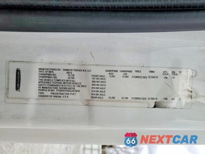 Zdjęcie 10 z 10 samochodu: 2016 FREIGHTLINER CASCADIA 125 SEMI TRUCK VIN:1FUBGEDV9GLHC5622 - miniatura