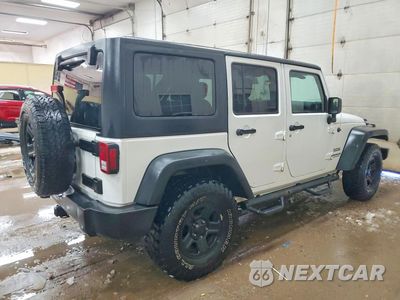 Trzecie zdjęcie samochodu z tyłu: 2016 JEEP WRANGLER UNLIMITED SPORT VIN:1C4BJWDG0GL196370 - miniatura