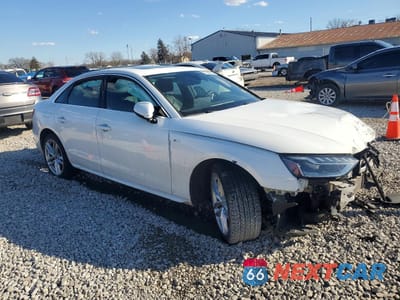 Czwarte zdjęcie samochodu z boku: 2021 AUDI A4 PREMIUM PLUS 45 VIN:WAUEAAF49MA029819 - miniatura