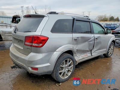 Trzecie zdjęcie samochodu z tyłu: 2011 DODGE JOURNEY CREW VIN:3D4PH3FG5BT552793 - miniatura