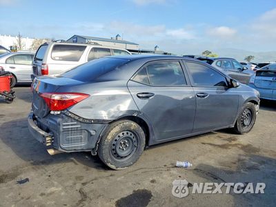 Trzecie zdjęcie samochodu z tyłu: 2018 TOYOTA COROLLA LE VIN:2T1BURHE7JC038897 - miniatura