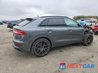Trzecie zdjęcie samochodu z tyłu: 2021 AUDI Q8 PRESTIGE S-LINE VIN:WA1FVAF17MD019669 - miniatura