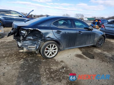 Trzecie zdjęcie samochodu z tyłu: 2011 LEXUS IS 350 VIN:JTHCE5C28B5001927 - miniatura