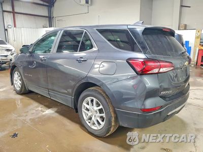 Trzecie zdjęcie samochodu z tyłu: 2022 CHEVROLET EQUINOX LT VIN:3GNAXKEV3NS246337 - miniatura
