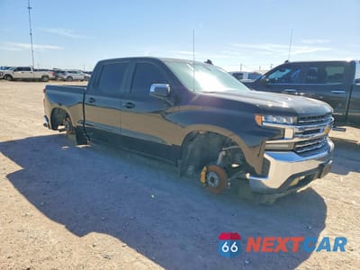Czwarte zdjęcie samochodu z boku: 2020 CHEVROLET SILVERADO C1500 LT VIN:3GCPWCED7LG299285 - miniatura