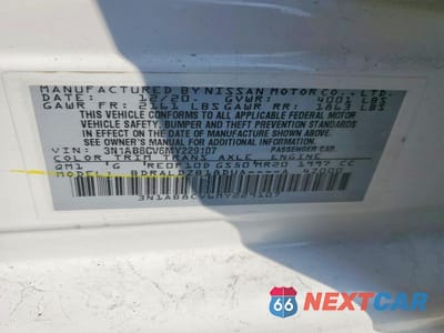 Zdjęcie 13 z 13 samochodu: 2021 NISSAN SENTRA SV VIN:3N1AB8CV6MY229107 - miniatura