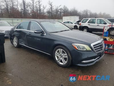 Czwarte zdjęcie samochodu z boku: 2020 MERCEDES-BENZ S 560 4MATIC VIN:W1KUG8GB0LA563606 - miniatura