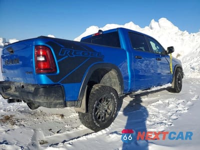 Trzecie zdjęcie samochodu z tyłu: 2025 RAM TRUCKS 1500 REBEL VIN:1C6SRFLP4SN532651 - miniatura