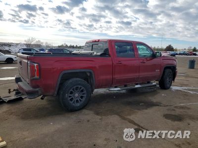 Trzecie zdjęcie samochodu z tyłu: 2018 GMC SIERRA K1500 SLT VIN:3GTU2NECXJG249379 - miniatura