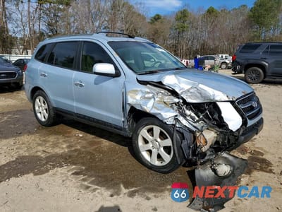 Czwarte zdjęcie samochodu z boku: 2007 HYUNDAI SANTA FE SE VIN:5NMSH13E47H045581 - miniatura