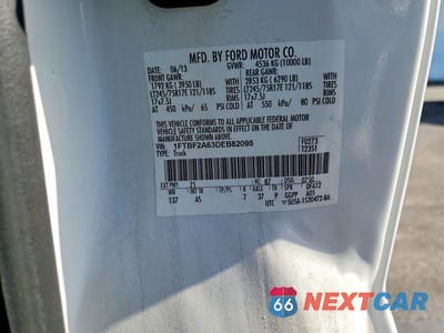 Zdjęcie 13 z 13 samochodu: 2013 FORD F250 SUPER DUTY VIN:1FTBF2A63DEB82095 - miniatura