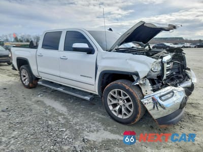 Czwarte zdjęcie samochodu z boku: 2018 GMC SIERRA C1500 SLT VIN:3GTP1NEC3JG169860 - miniatura
