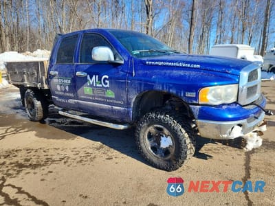 Czwarte zdjęcie samochodu z boku: 2004 DODGE RAM 2500 ST VIN:3D7KU28D14G154031 - miniatura