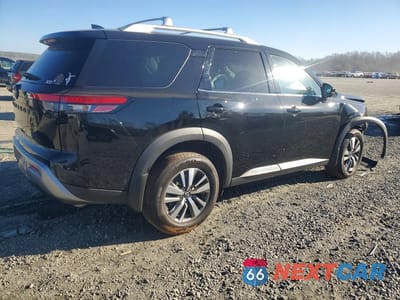 Trzecie zdjęcie samochodu z tyłu: 2023 NISSAN PATHFINDER SL VIN:5N1DR3CC1PC238281 - miniatura