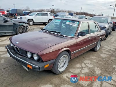 1985 BMW 528 E AUTOMATIC WBADK8304F9549918 - główne zdjęcie licytacji z USA - miniatura