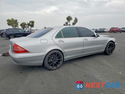 Trzecie zdjęcie samochodu z tyłu: 2004 MERCEDES-BENZ S 430 VIN:WDBNG70J54A390093 - miniatura