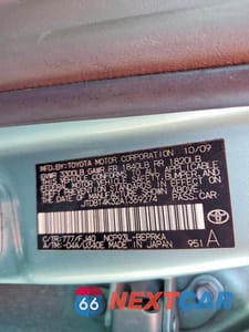 Zdjęcie 12 z 12 samochodu: 2010 TOYOTA YARIS VIN:JTDBT4K32A1369274 - miniatura