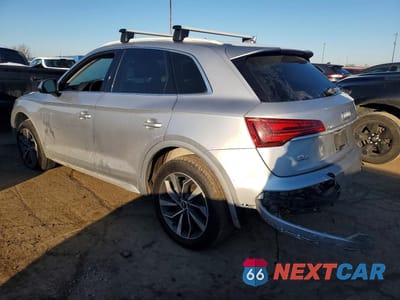 Drugie zdjęcie samochodu z przodu: 2022 AUDI Q5 PREMIUM PLUS 45 VIN:WA1EAAFY4N2100291 - miniatura