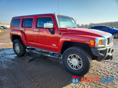 Czwarte zdjęcie samochodu z boku: 2007 HUMMER H3 VIN:5GTDN13E478156580 - miniatura