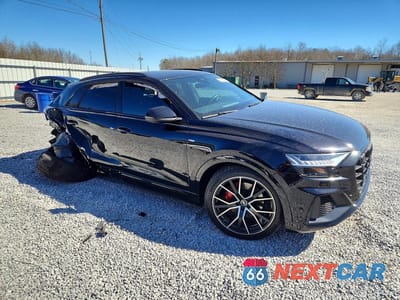 Czwarte zdjęcie samochodu z boku: 2021 AUDI Q8 PRESTIGE S-LINE VIN:WA1FVAF16MD019288 - miniatura