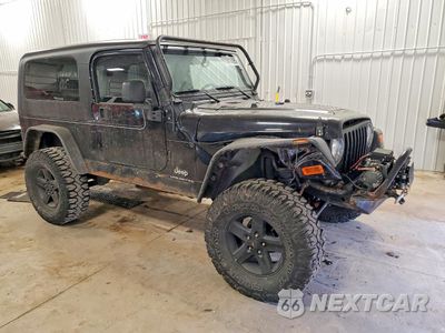 Czwarte zdjęcie samochodu z boku: 2006 JEEP WRANGLER / TJ UNLIMITED VIN:1J4FA44S46P743815 - miniatura
