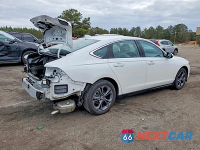 Trzecie zdjęcie samochodu z tyłu: 2024 HONDA ACCORD HYBRID EXL VIN:1HGCY2F67RA016525 - miniatura