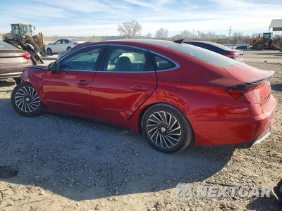 Drugie zdjęcie samochodu z przodu: 2021 HYUNDAI SONATA HYBRID VIN:KMHL54JJ5MA031172 - miniatura