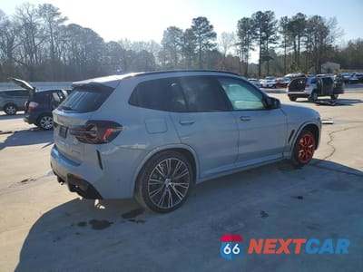 Trzecie zdjęcie samochodu z tyłu: 2023 BMW X3 M40I VIN:5UX83DP04P9R16319 - miniatura