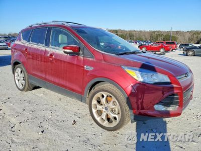 Czwarte zdjęcie samochodu z boku: 2014 FORD ESCAPE TITANIUM VIN:1FMCU0J93EUB68810 - miniatura