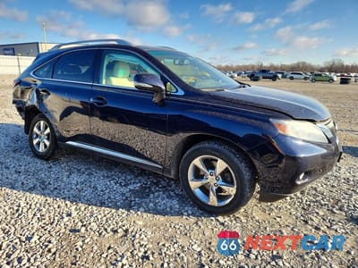 Czwarte zdjęcie samochodu z boku: 2010 LEXUS RX 350 BASE VIN:2T2BK1BA2AC037634 - miniatura