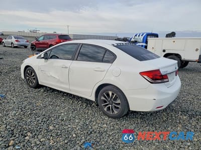 Drugie zdjęcie samochodu z przodu: 2013 HONDA CIVIC EX VIN:19XFB2F87DE277299 - miniatura