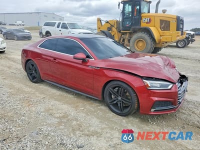 Czwarte zdjęcie samochodu z boku: 2019 AUDI A5 PREMIUM PLUS VIN:WAUTNAF54KA068481 - miniatura