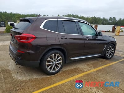 Trzecie zdjęcie samochodu z tyłu: 2019 BMW X3 SDRIVE30I VIN:5UXTR7C59KLF35821 - miniatura