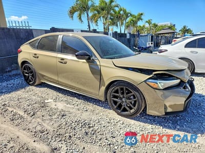 Czwarte zdjęcie samochodu z boku: 2025 HONDA CIVIC SPORT VIN:19XFL2H84SE019958 - miniatura