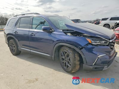 Czwarte zdjęcie samochodu z boku: 2025 HONDA PILOT TOURING VIN:5FNYG1H74SB143687 - miniatura