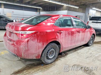 Trzecie zdjęcie samochodu z tyłu: 2016 TOYOTA COROLLA L VIN:2T1BURHE0GC661125 - miniatura