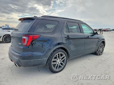 Trzecie zdjęcie samochodu z tyłu: 2016 FORD EXPLORER SPORT VIN:1FM5K8GT7GGC33482 - miniatura