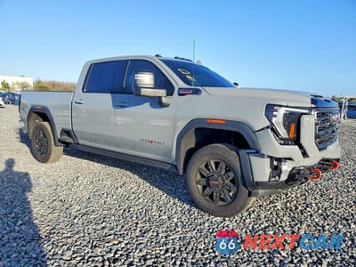 Czwarte zdjęcie samochodu z boku: 2025 GMC SIERRA K2500 AT4 VIN:1GT4UPEY4SF235157 - miniatura