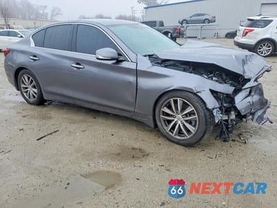 Czwarte zdjęcie samochodu z boku: 2021 INFINITI Q50 PURE VIN:JN1EV7AR9MM751497 - miniatura