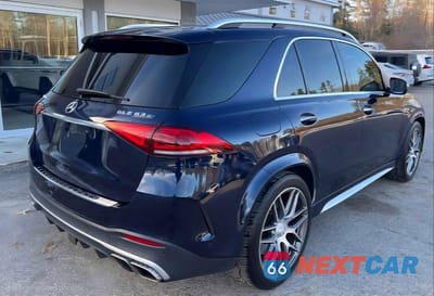 Czwarte zdjęcie samochodu z boku: 2022 MERCEDES-BENZ GLE AMG GLE 63 S 4MATIC VIN:4JGFB8KB8NA820535 - miniatura
