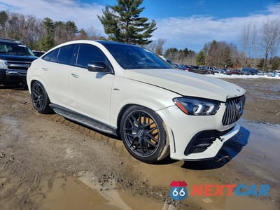 Czwarte zdjęcie samochodu z boku: 2022 MERCEDES-BENZ GLE COUPE AMG 53 4MATIC VIN:4JGFD6BB8NA744832 - miniatura