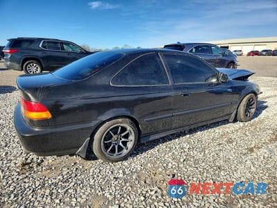 Trzecie zdjęcie samochodu z tyłu: 1996 HONDA CIVIC HX VIN:1HGEJ7223TL073166 - miniatura