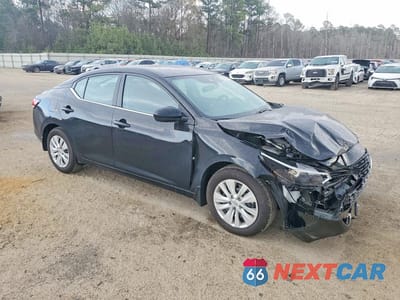 Czwarte zdjęcie samochodu z boku: 2025 NISSAN SENTRA S VIN:3N1AB8BV6SY415390 - miniatura