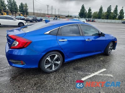 Trzecie zdjęcie samochodu z tyłu: 2016 HONDA CIVIC TOURING VIN:2HGFC1F93GH643205 - miniatura