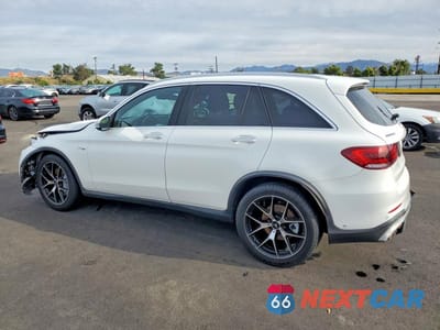Drugie zdjęcie samochodu z przodu: 2021 MERCEDES-BENZ GLC 43 4MATIC AMG VIN:W1N0G6EBXMF950967 - miniatura