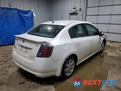 Trzecie zdjęcie samochodu z tyłu: 2011 NISSAN SENTRA 2.0 VIN:3N1AB6AP3BL671944 - miniatura