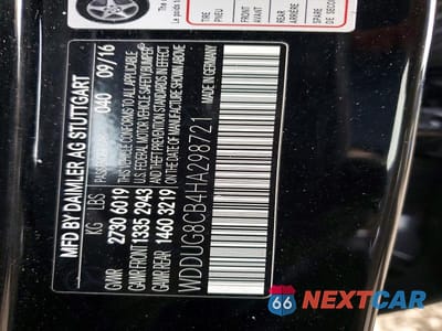 Zdjęcie 12 z 12 samochodu: 2017 MERCEDES-BENZ S 550 VIN:WDDUG8CB4HA298721 - miniatura